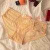 2026 Nuevas Bragas Jacquard Caladas con Lazo para Mujer, Malla Semitransparente Levanta Glúteos Transpirables Sexy de Cintura Baja para Mujer