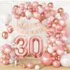 Balões de Aniversário, Balões para Festa de Casamento, Conjunto de Balões para Decoração de Cenário, Pacote de Balões com Tema de Aniversário Infantil