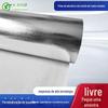 Os fabricantes fornecem filme de alumínio spunlace pano isolamento térmico spunlace filme aluminizado não tecido padrão de ponto filme de alumínio revestido liso
