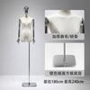 Modelo de Mano Galvanizado Accesorios Estilo Coreano Clavícula Pecho Plano Medio Cuerpo Ventana Maniquí de Mujer Mesa Tienda de Ropa Soporte de Exhibición de Cuerpo Completo
