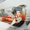 Cosechadora Pequeña Automática Iv Changfa 28 Caballos de Fuerza Cosecha de Arroz Trigo Soya Máquina Todo en Uno