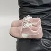 Zapatillas de mujer 2026 nuevo modelo estilo carreras otoño casual versátil cordones nicho planas cómodas zapatillas de ballet