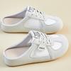 Mules Cerrados de Moda para Mujer para Uso en Exteriores, Tendencia Verano Nuevo Estilo Casual Malla Suela Suave Zapatos de Entrenamiento Alemanes Venta al por Mayor
