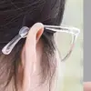 Mangas de Silicone Antiderrapantes para Óculos para Evitar Quedas, Fixação Esportiva para Evitar Deslizamento, Ganchos de Orelha e Suportes Traseiros