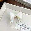 Grampo de Cabelo Retrô Coreano de Acetato com Pérolas Presilha Bico de Pato Moda Franja Lateral Acessório de Cabelo Adorno de Cabeça