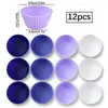 Forma Redonda para Muffin Transfronteiriça Forma para Bolo de Arroz com Ovo Copo de Silicone para Cupcake Pudim Pequeno Forma para Assar Sobremesa Forma de Bolo