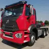 Cabezal de Tractor Howo de Diez Ruedas Stock Nuevo 6*4 Tractor Exportación Varios Modelos Exportados a África