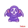 Pegatina de Tela Bordada de Gato de Dibujos Animados Parche DIY para Chaqueta de Plumas Decoración Parche Personalizado para Abrigo Roto con Cuchillo Insignia de Animal Pegatina