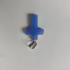 Pingente de Cruz de Pedra Natural, Joias de Cristal Multicoloridas, Acessórios para Miçangas Artesanais DIY, Acessórios de Colar Modernos e Versáteis