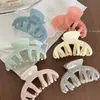 Pinza para el Cabello de Media Luna con Forma de Calabaza, Pinza de Garra para el Cabello de Tamaño Mediano para Media Cola de Caballo, Pasador Retro de Gama Alta, Accesorio de Garra para el Cabello de Hueso de Dragón para Mujeres