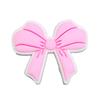 Lindo Rosa Niña Serie Barbie Zapatos de Agujeros Zapatos Hebilla Decorativa de Flores DIY Pegamento Suave Accesorios Accesorios para Zapatos de Niña