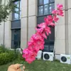 Flor Artificial Delphinium Nueva de 80 cm, Flor Falsa para Boda y Decoración del Hogar, Venta al por Mayor