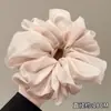 Goma para el pelo fruncida de estilo casual para mujer, banda elástica de alta gama para el cabello, nuevo accesorio para el cabello estilo coreano 2026 para peinados de moño