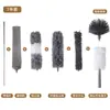 Herramientas de Limpieza Transfronterizas Plumero para Polvo del Hogar Set de Limpieza Plumero de Plumas Extensible Set Combinado para Alturas Limpieza