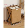 Cesta de lavandería plegable para el hogar para colocar la ropa junto a la cama por la noche, una herramienta mágica para guardar la ropa sucia en el dormitorio, cesta de lavandería