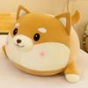 Nova bola redonda Shiba Inu brinquedo de pelúcia bonito bonito corgi boneca criativa crianças boneca presente de aniversário