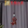 Colgante Llavero Caballo de Madera Arcoíris, Colgante para Teléfono Pony del Zodiaco Yiming Xianyuan, Colgante Decoración de Bolso