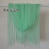 Tela de Malla Multicolor Verde en Stock, Cortina para Escenario de Boda, Tul para Respaldo de Silla, Decoración para Banquetes de Fiesta, Venta al por Mayor desde el Fabricante