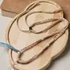 Nuevo Cordón para Colgante Hecho a Mano Estilo Tíbet, Cordón de Colores para Collares Thangka, Cordón para Colgante de Cuentas Dzi, Cordón de Algodón Retorcido a Mano para Clavícula