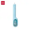 Cinta correctora estilo pluma Deli X01A 5mm*6m para Estudiantes de Primaria y Secundaria, Recarga reemplazable, Silenciosa, Gran capacidad