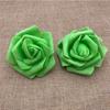 6-7cm Rosa de Espuma Simulada Flor Material Hecho a Mano DIY Guirnalda Decorativa Flor Falsa Accesorios de Boda