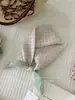 Algodão Linho Macio Amigo da Pele Respirável Proteção para o Pescoço Lenço Quadrado Pequeno Ponto de Onda Flor de Castanha Lenço de Cabeça Versátil Novo Lenço Lenço de Seda Mulheres