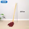 Fabricante Spot Venta al por mayor Mango de madera con cabeza redonda antigua Hilo de algodón Mopa de piso Mopa Absorbente de agua Exprimidor manual Mopa de limpieza engrosada