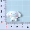 Guantes de Dibujos Animados de Cinco Dedos con Forro de Felpa para Niños, Funda para Teléfono de Pegamento Cremoso DIY Kuromi, Accesorios de Resina Hechos a Mano