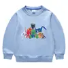 Suéter de cuello redondo de manga larga para niños y niñas, ropa de estilo coreano con dibujos animados de primavera y otoño de 2023, de algodón, para bebés, pequeños y medianos.