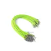 Collar de Cuerda de Cera Multicolor Coreano para Mujer diy Collar de Cuerda de Cera Hecho a Mano para Mujer