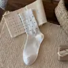 Calcetines de media pantorrilla para mujer, calcetines florales retro de otoño e invierno, calcetines de media pantorrilla para uso casual al aire libre, calcetines apilables sin costuras