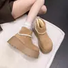 Botas de Nieve Gruesas Versátiles para Chicas Bajitas Mujer 2026 Otoño/Invierno Nuevas Retro Encaje Francés Adelgazantes Botines Cortos Birkenstock