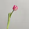Tulipas Hidratantes de Toque Real Tulipas Impressas em 3D de Toque Real Tulipas para Fotografia Decoração de Casa Adereços Buquê de Flores Artificiais
