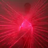 Óculos de Sol Iluminados com LED para Festa, Óculos de Sol Disco, Óculos de Laser Tech Cyberpunk, Luvas a Laser