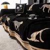 Tela Moderna Minimalista para Funda de Sofá, Adecuada para Todas las Estaciones, Toalla de Sofá de Gama Alta, Antideslizante, Anti-Arañazos de Gato, Tela de Funda de Sofá de Una Pieza