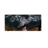 Alfombrilla de Escritorio Grande de Anime de Dibujos Animados, Pad para Escritorio, Pad con Bordes Bloqueados, Pad Antideslizante y Resistente a Manchas para Oficina y Gaming, Teclado
