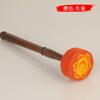 Accesorios para Cuenco Tibetano de Luna Llena, Cuenco de Oración, Accesorios para Cuenco de Terapia de Sonido, Palo Amolador, Palo de Cuero, Palo Percutor
