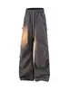 Pantalones de Dopamina de Jack Corte Holgado Estilo Boyfriend Frescos Secado Rápido Pantalones de Paracaídas Verano Casual para Hombre Pantalones Rectos