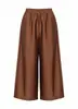 0490 Nuevo Estilo Nacional Brillante Retro Moda Versátil Sueltos Casuales Pantalones