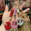 Chaveiro de Âncora Brilhante com Pedras Strass de Novo Modelo Transfronteiriço Acessório de Bolsa da Moda Chaveiro de Carro de Alta Qualidade para Mulheres