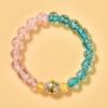 Pulsera de Ceniza Fragante Pulsera Doble Vidrio Luminoso Cuentas de Transferencia Punto Turístico Joyería China Nueva Más Vendida