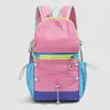 Mochila Transfronteiriça com Cores Contrastantes, Estilo Novo, Casual, Leve, Viagem, Mochila de Ciclismo, Esportes Caminhada, Bolsa de Montanhismo ao Ar Livre, Mochila Escolar