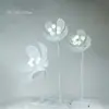 Accesorios para Bodas Arte en Hierro Galvanizado Luminosos Guía de Camino Velas de Bola Redonda Adornos Decoración de Salón de Bodas Diseño del Lugar
