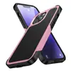 Elegante Anticaída Dos en Uno TPU+PC Adecuado para Funda de Teléfono Móvil Iphone17Promax 15 Apple 14 Cubierta Protectora 11