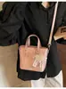 Bolso de Mano Minimalista de Alta Gama Transfronterizo Tipo Cubo para Mujer Moda Nueva Primavera 2026 Versátil Personalidad Bolso de Hombro Cruzado