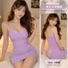 Vestido Camisola Bodycon Patchwork de Encaje de Seda Mariposa Color Sólido Modal Bata de Noche A1007 Bodycon Bata de Noche Estilo Deseo Puro