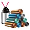 Bolsa de basura portátil con cordón, de plástico, para basura automática, gruesa y extragrande, para cocina y sala de estar.