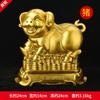 Ornaments Zodiacais de Cobre Conjunto Completo Latão Rato Boi Tigre Coelho Dragão Serpente Cavalo Ovelha Macaco Galo Cão Porco Artesanato para Decoração de Casa