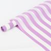 En stock mayoreo impermeable nuevo papel para envolver flores material para ramo coreano papel para envolver rayas verticales blanco liso papel para envolver flores