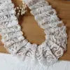 Accesorios con Adorno de Encaje Materiales DIY Decoración Ropa de Muñeca Cinta Volantes Pliegues Soporte Hecho a Mano Abanico